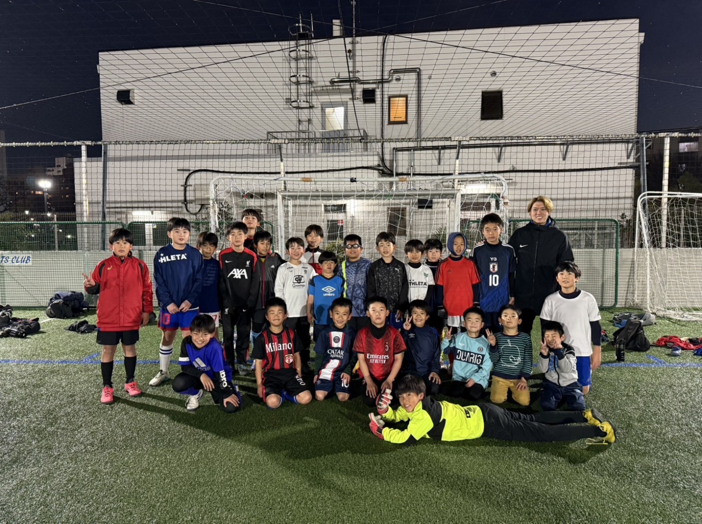 プラスワンクラス:高学年チーム所属選手の集合写真